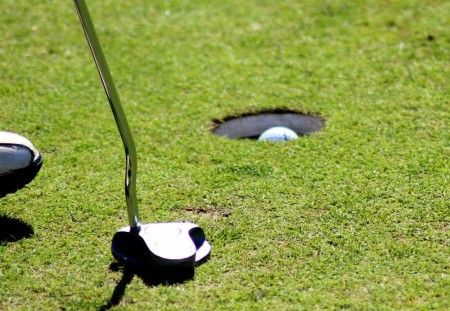 Vyzkoušení golfu