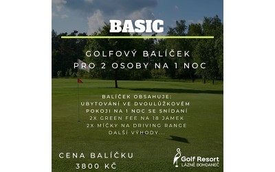 Golfový balíček BASIC